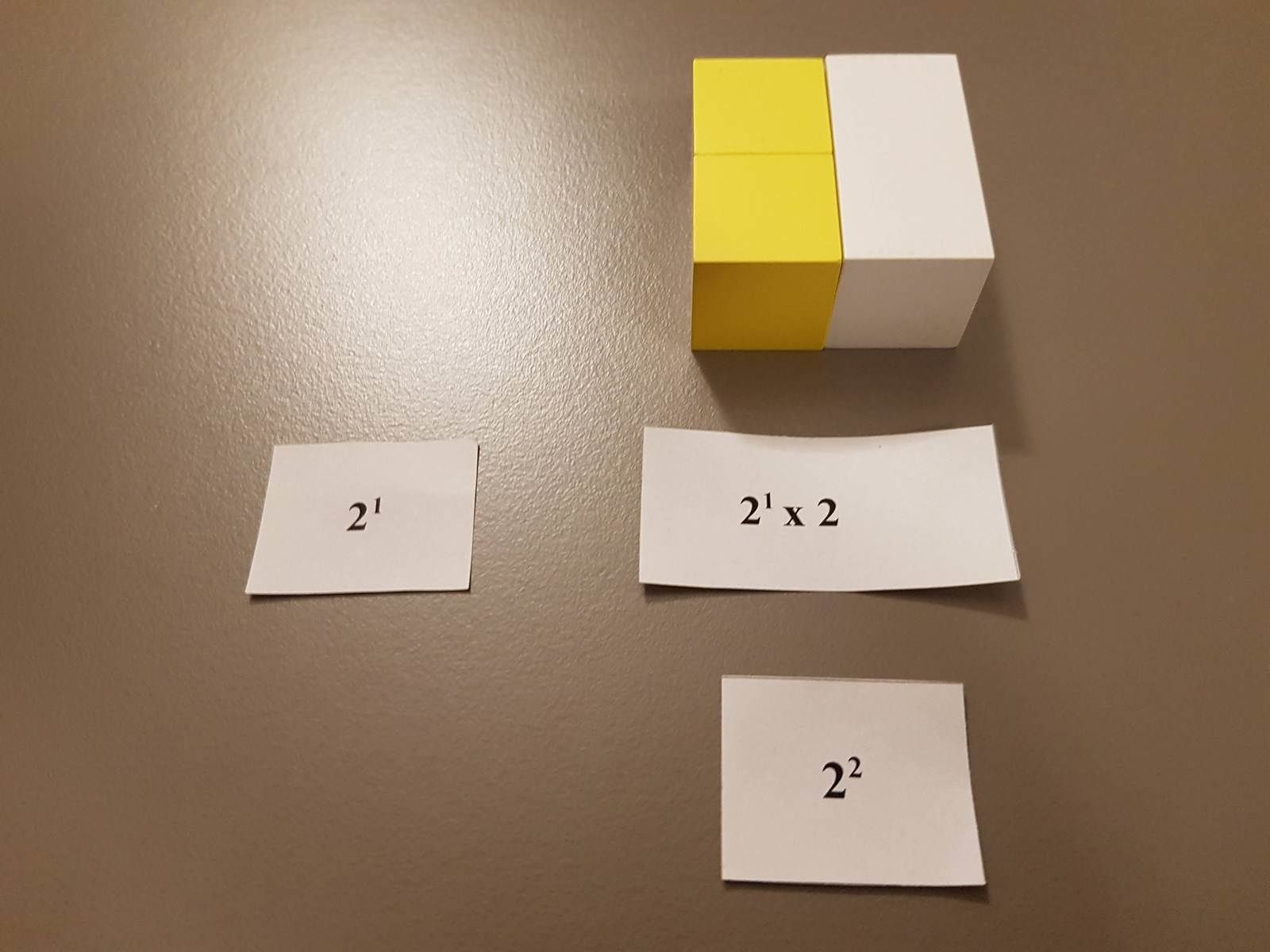 Le cube de la puissance de 2