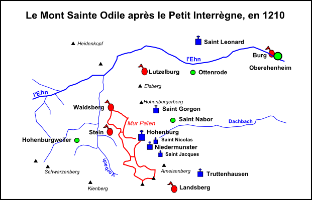 L’Histoire des Châteaux du Mont-Saint-Odile