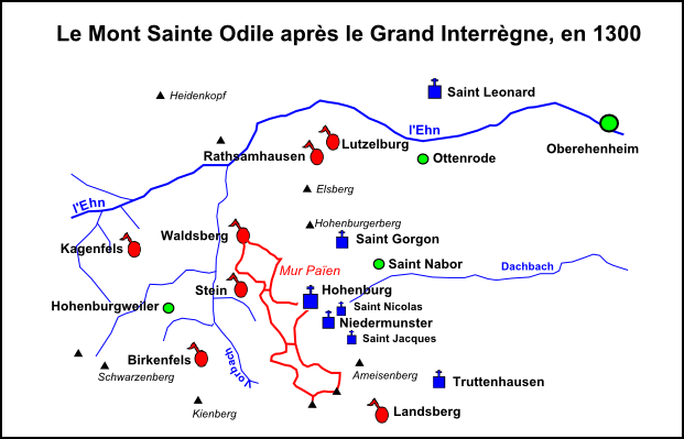 L’Histoire des Châteaux du Mont-Saint-Odile