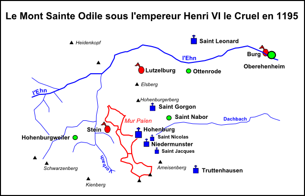 L’Histoire des Châteaux du Mont-Saint-Odile