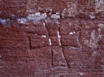 Le mur bouclier du Château de Dreistein