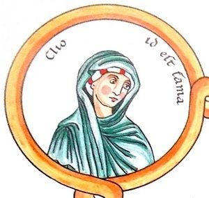 Les Muses dans l’ Hortus Deliciarum