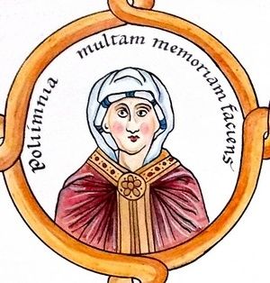 Les Muses dans l’ Hortus Deliciarum