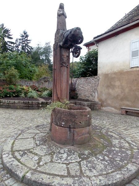 Le Jugement de Dieu, Sainte Richarde, Eglise d'Etival