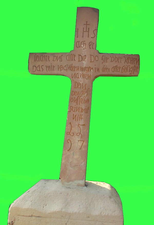 Une Croix de Chemin à Rosenwiller