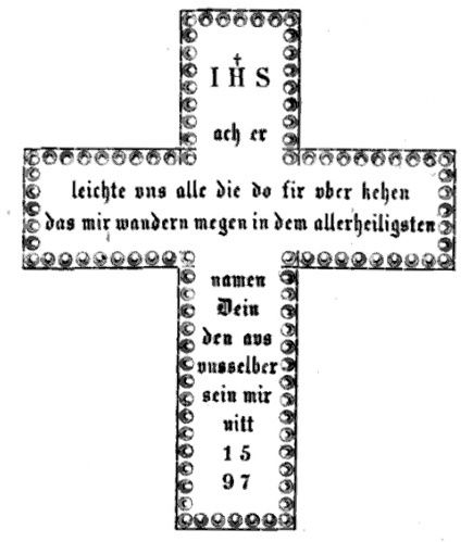 Une Croix de Chemin à Rosenwiller