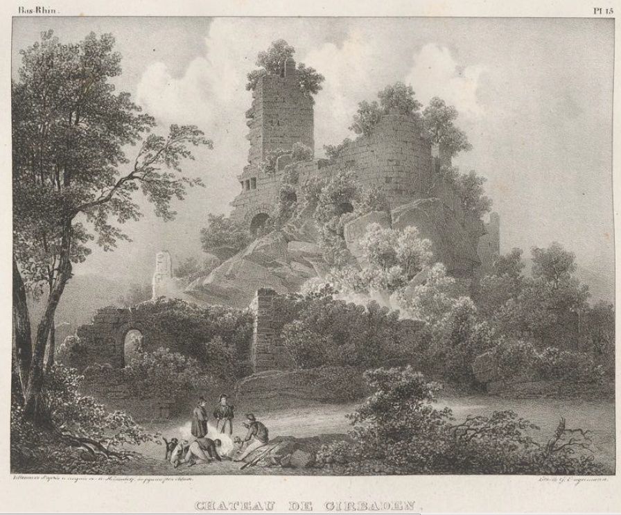 Le château de Guirbaden dans l’ histoire