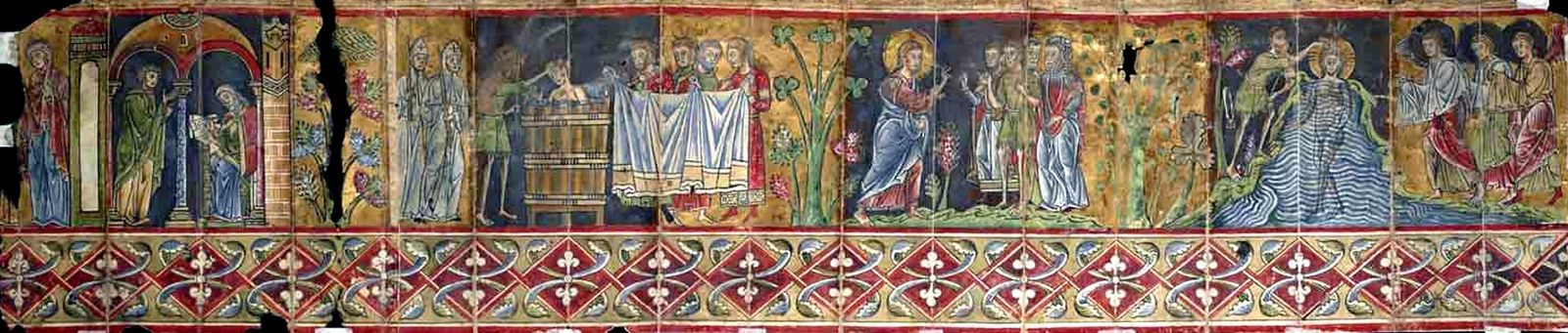 Jean le Baptiste, l’Hortus Deliciarum et le Flabellum de Londres