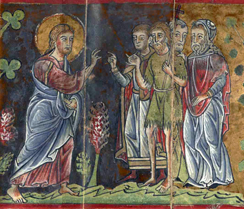 Jean le Baptiste, l’Hortus Deliciarum et le Flabellum de Londres