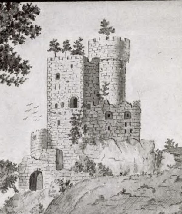 Le squelette des oubliettes du Rathsamhausen