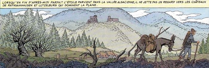 Jhen Roque séjourne aux châteaux d’Ottrott