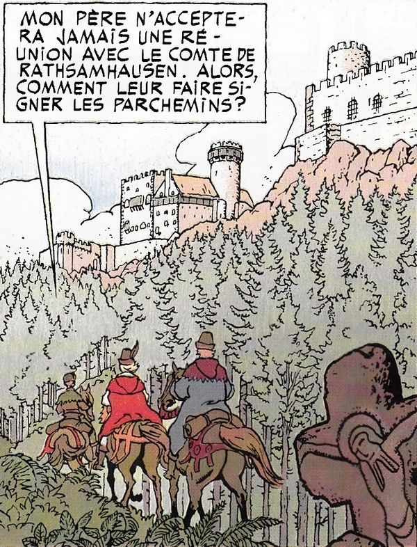 Jhen Roque séjourne aux châteaux d’Ottrott
