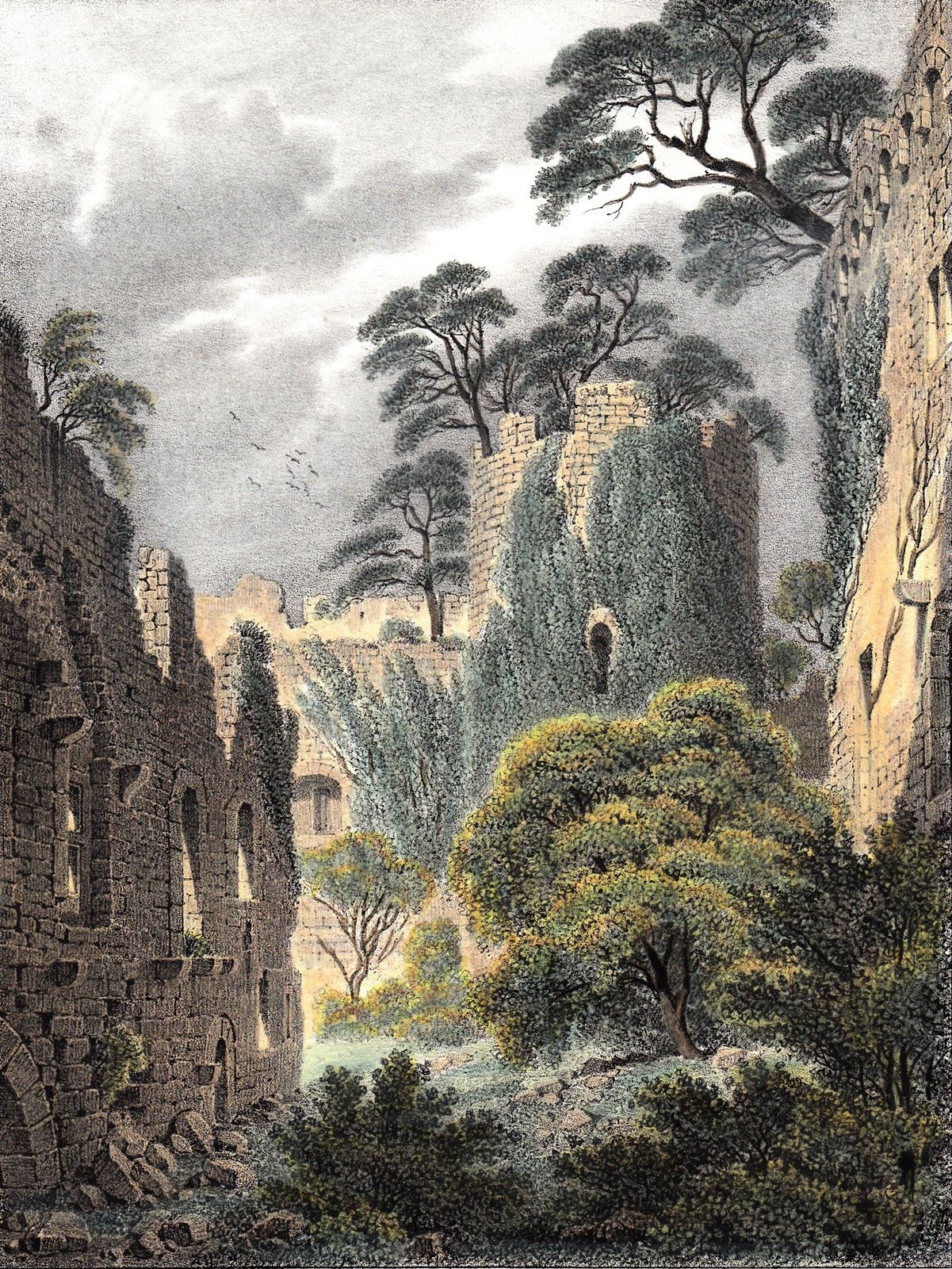 Le château de Lutzelbourg, au Musée Unterlinden