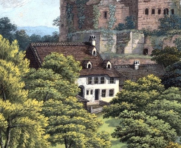 Promenons-nous aux châteaux d’Ottrott vers 1830