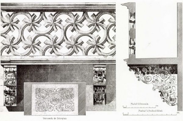 Le balcon de l’Hôtel de Ville d’Obernai
