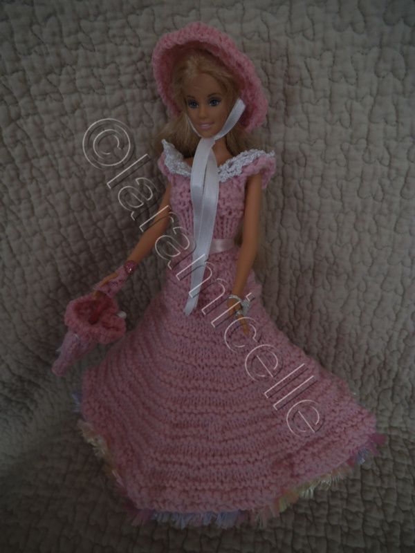 tuto gratuit barbie; chapeau, ombrelle et petit sac pour princesse sonia -  Chez Laramicelle