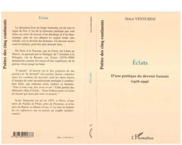 ECLATS D'une poétique du devenir humain (1976-1999)