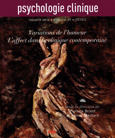 Psychologie Clinique, N°48, Variations de l'humeur - L'affect dans la clinique contemporaine