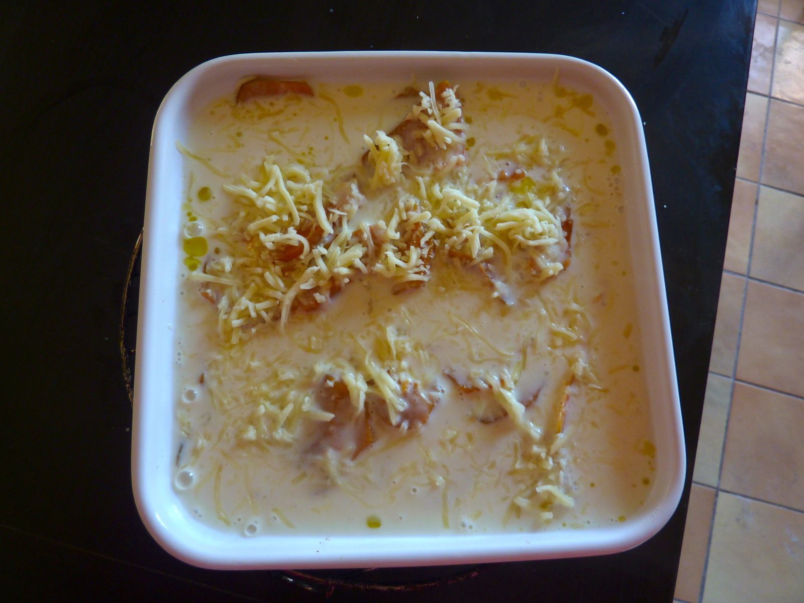Gratin de patates douces - La Friandine