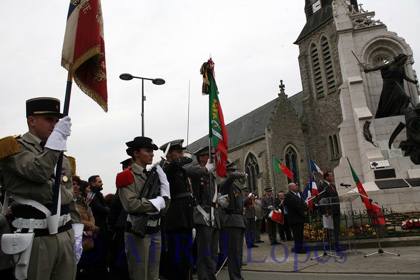 Cerimónias comemorativas do centenario da batalha de La Lis - La Couture