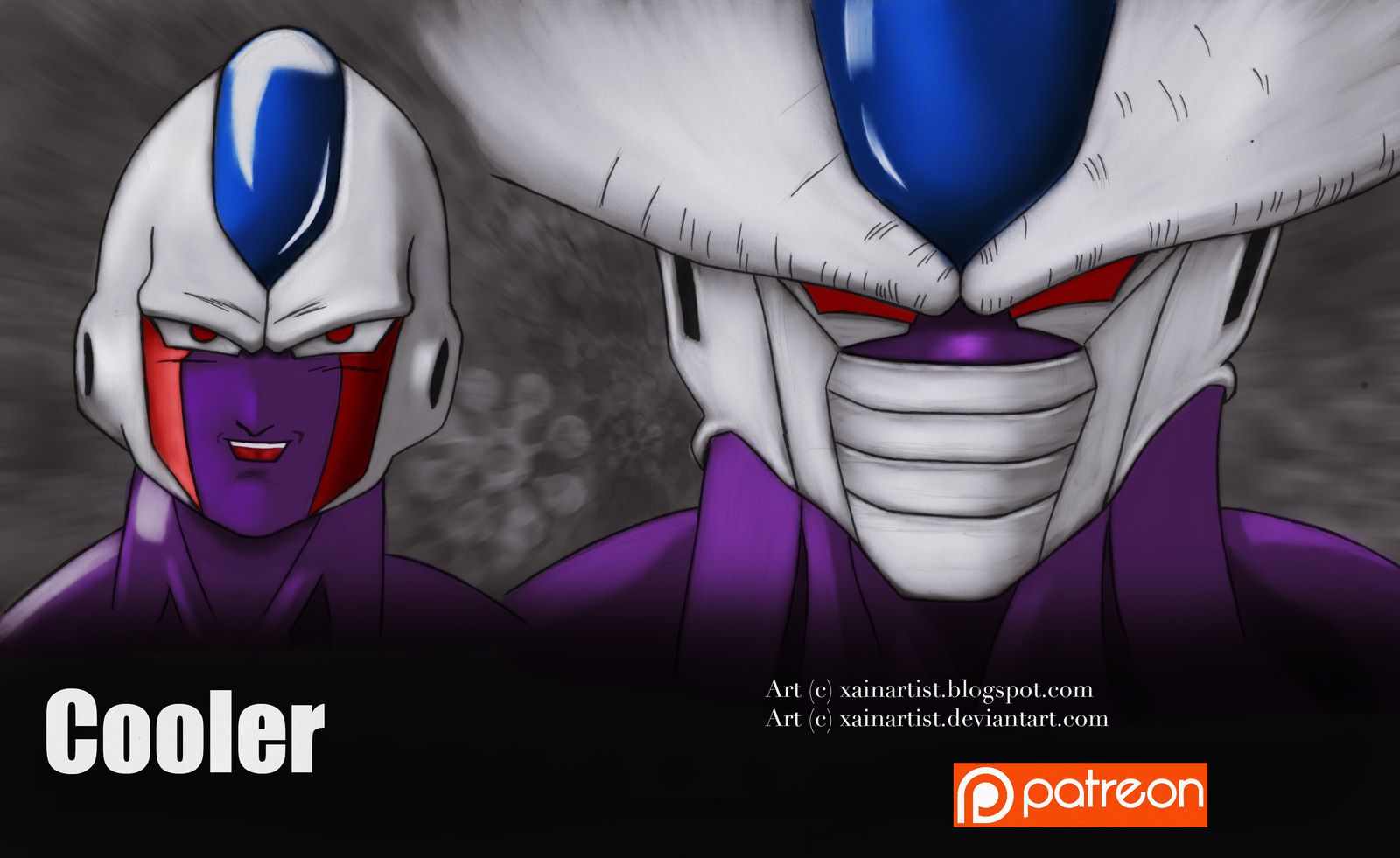 Cooler (Fan art Dragon Ball Z) - Xain Artist Design