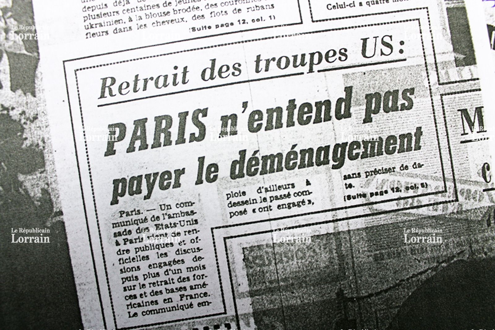 PAGE D’HISTOIRE : LA FRANCE ET L’OTAN