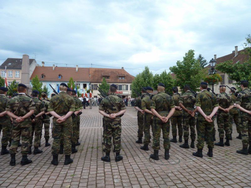 Cérémonie patriotique du 14 juillet à Neuf Brisach