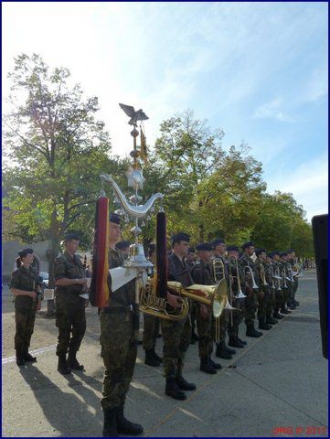 ARCHIVES 2011 -Passation de commandement pour la Brigade franco-allemande à Neuf-Brisach