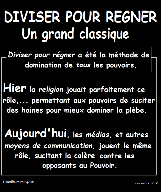 Diviser Pour Regner Fedetlib Overblog Com