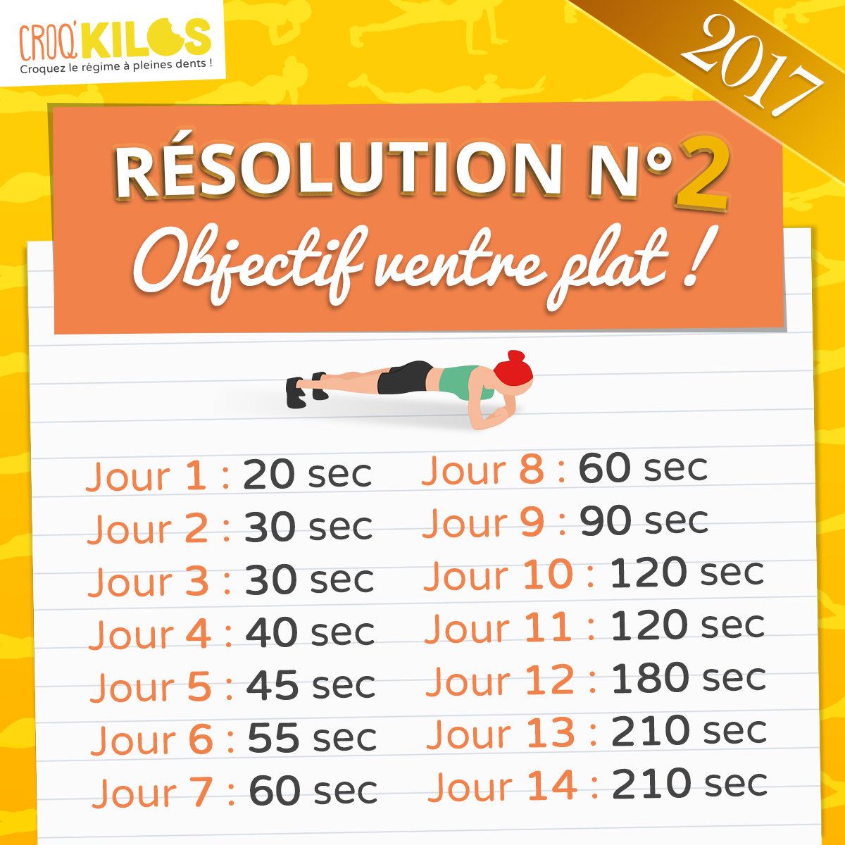 Challenge Gainage : objectif ventre plat ! - Kakinou Light Challenge Gainage : objectif ventre plat ! - Kakinou Light