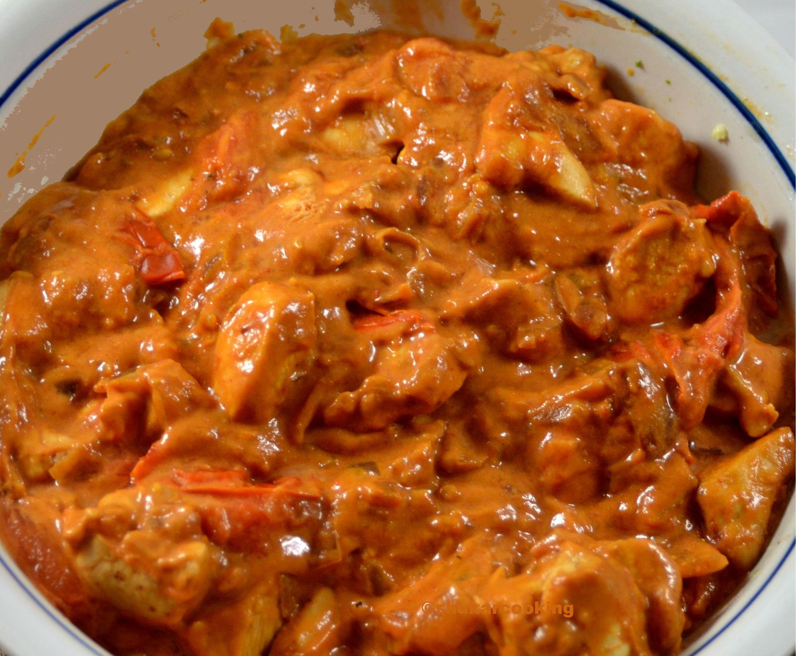 Poulet au beurre de cacahuète - Shukar Cooking