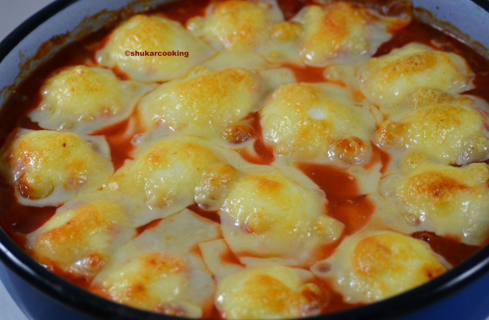 Gratin D œufs Durs A La Sauce Tomate Shukar Cooking
