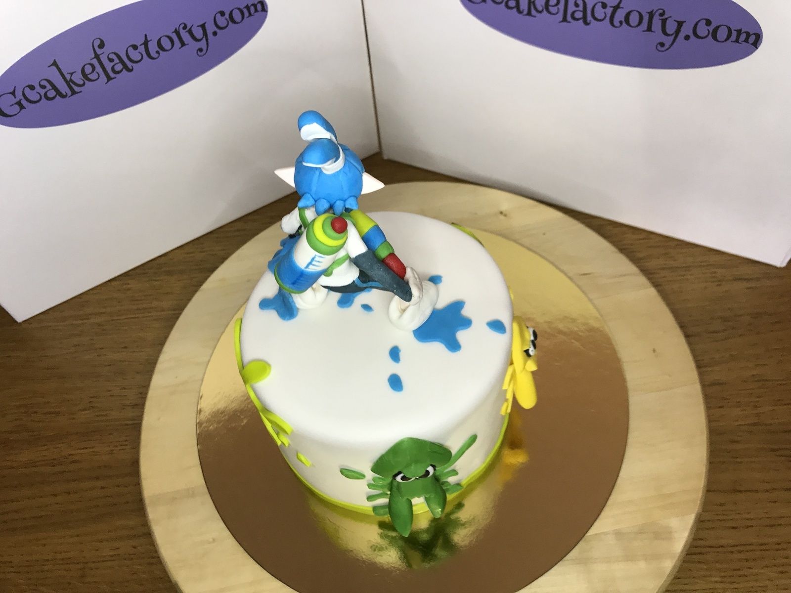 Gateau Splatoon 2 Gcakefactory Com