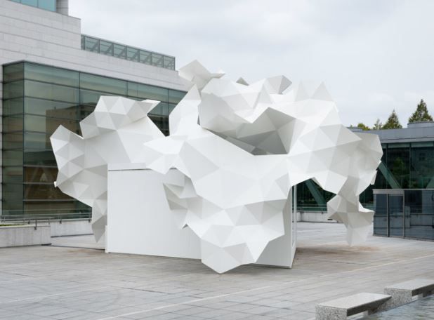 Akihisa Hirata architecture office Architecte ,Japon(1971) Bloomberg Pavilion, Musée d'art contemporain de Tokyo, 2011-2012