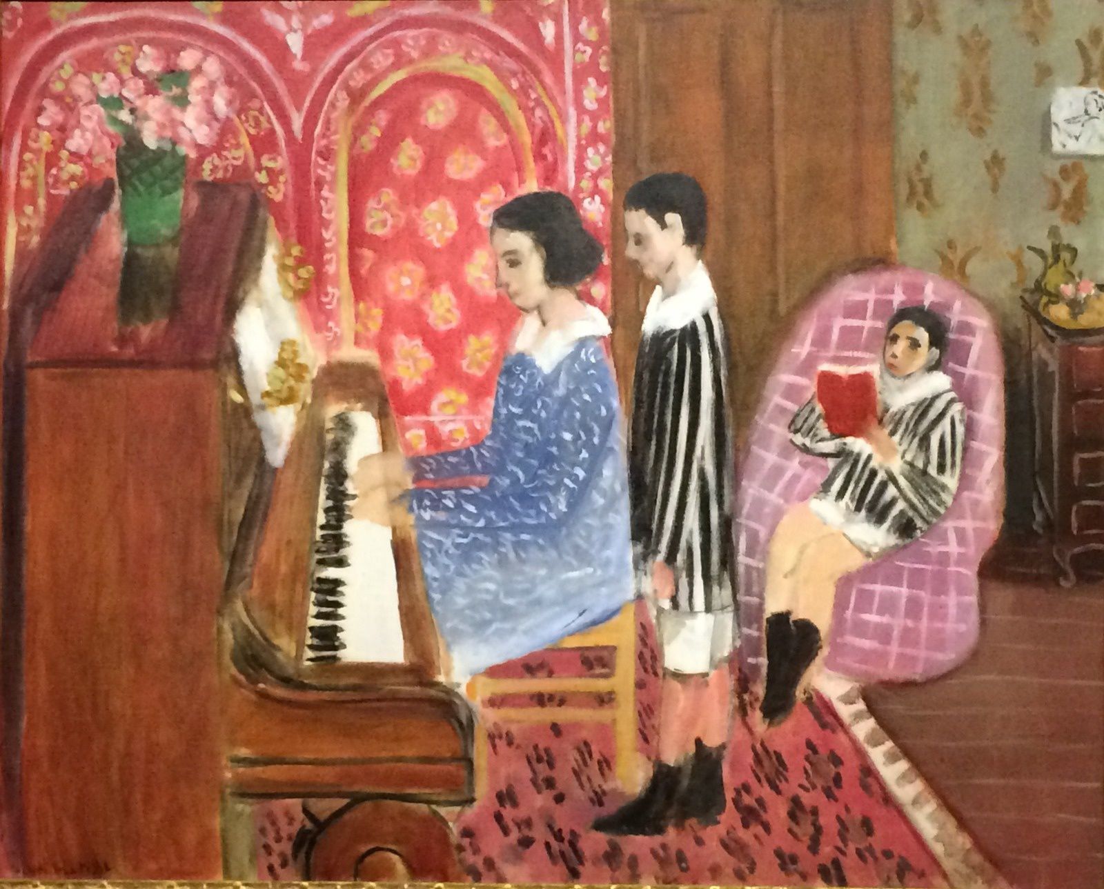 Matisse, La leçon de piano