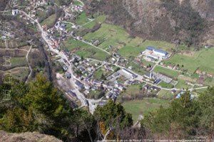 Vicdessos vu du pic de Risoul (1373m)