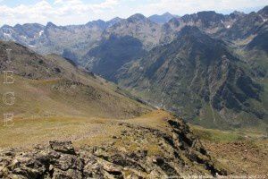 Soulcem vu du pic de Malcaras (2865m)