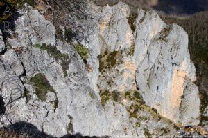 Quié de Sinsat vu du Rocher de la Mirouge (1451m)