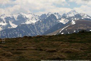 Massif de Rulhe vu de Bourbourou (2021m)