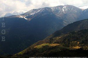 Le Saquet - Pic de l'Etang Rébenty vus de Bourbourou (2021m)