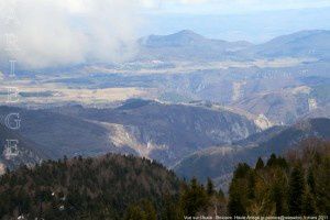 Vue sur l'Aude - Belcaire