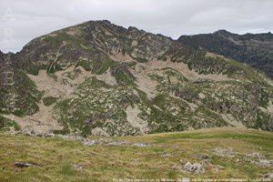Pic de l'Albe depuis le pic de Nérassol (2633m)