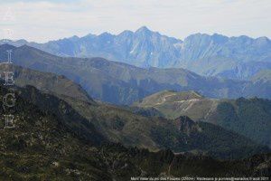 Mont Valier vu du pic des Fouziès (2280m)