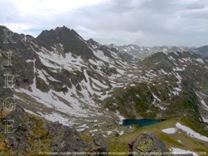 Pic Fourcade - Col des Calmettes de la crête de la Lhasse (2439m)