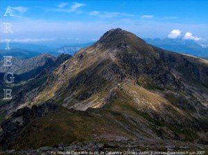 Pic nord de Cabaillère  du pic de Cabaillère (2555m)