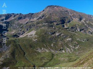 Pic de la Coume d'Enfer de la  coume de Varilhes (1864m)