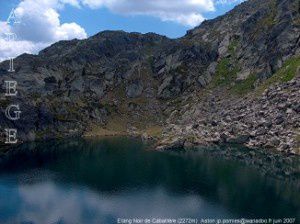 Etang Noir de Cabaillère  (2272m)