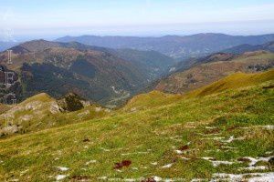 Vallée du Courtignou vue du mont Ceint (2088m)