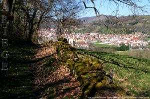 Vue sur Saint-Girons