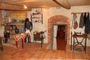 Intérieur paysan (XXème siècle) - Musée d'Ardouin - Mazères